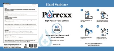 Updated Purrexx Label 2 Oz (59 mL) 80  V2